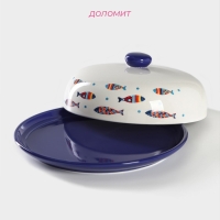 Блинница Доляна &laquo;Емеля&raquo;, d=23 см, цвет белый