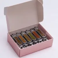 Кусачки книпсер маникюрные, с пилкой, 5 см, в коробке, МИКС