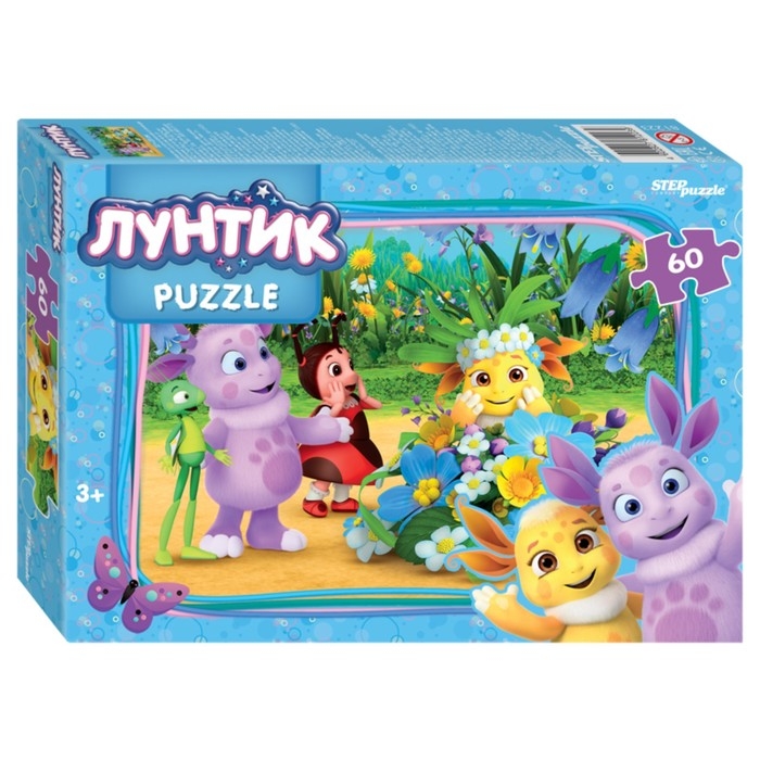 Пазл &laquo;Лунтик&raquo;, 60 элементов