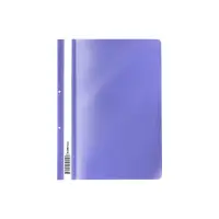 Папка-скоросшиватель A4, 180 мкм, ErichKrause "Diagonal Pastel", с перфорацией, с тиснением "диагoналь", микс