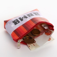 Кошелёк детский для мальчика «Пиксельный мир», МИКС Кошелёк детский для мальчика «Пиксельный мир», МИКС