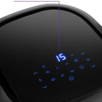 Аэрогриль электрический с поддоном КТ-2220 - 6 л - 1800 Вт