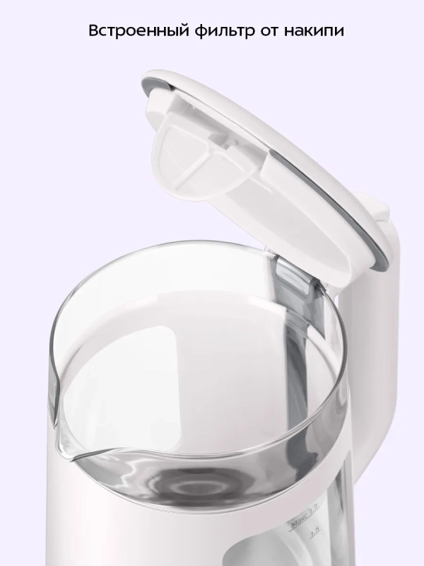 Чайник электрический стеклянный КТ-6786 - 1.7 л