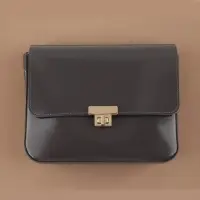 Застёжка для сумки, 3.9&times;2.6 см, цвет золотой