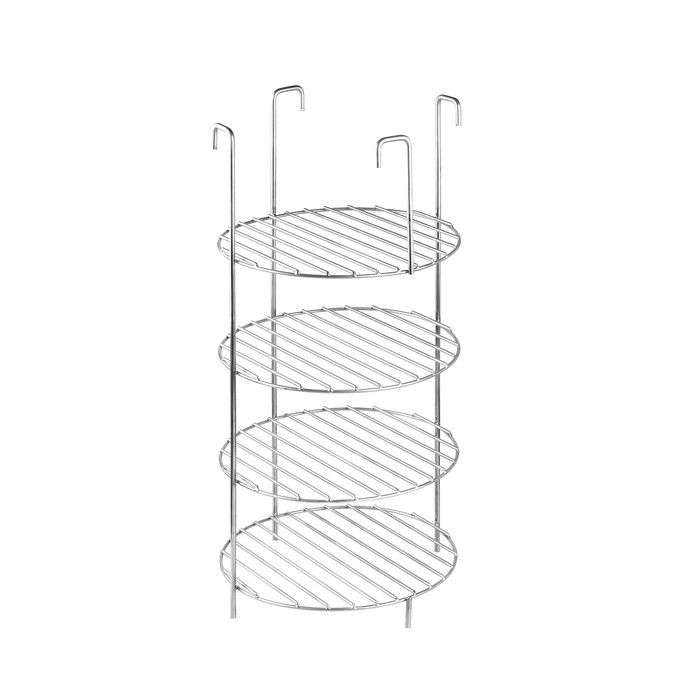 Решетка 4-х ярусная на крестовину тандыра, d-23 см, h-44 см, расстояние между ярусами 10 см