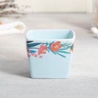 Чайная пара керамическая &laquo;Ты самая особенная&raquo;, кружка 150 мл, блюдце 15.5х15.5 см, цвет голубой