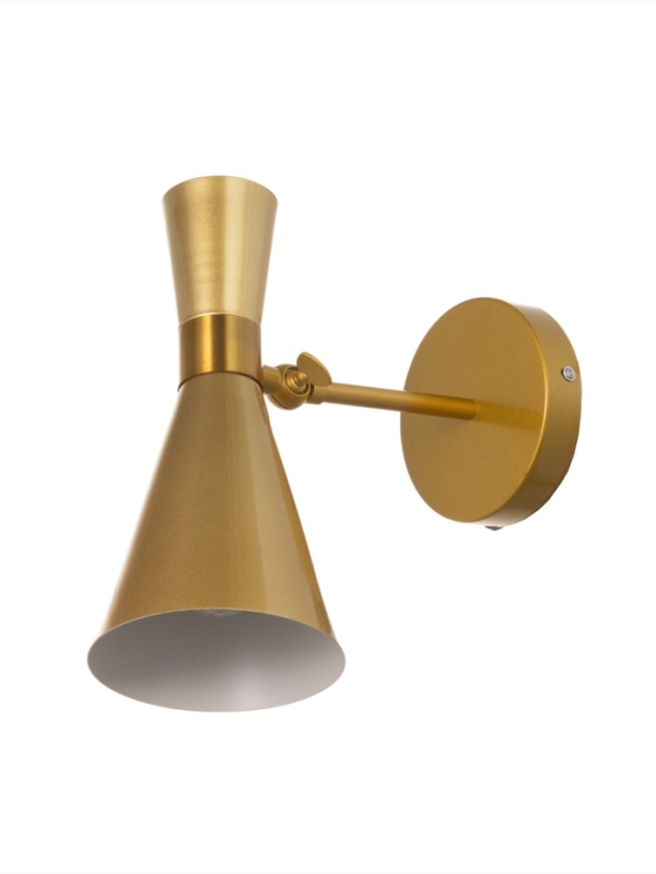 Бра "Камертаб" Е27 40Вт золото 20х13х25см