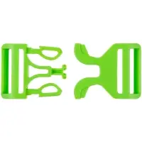 Застежка-пряжка Fibbia, зеленый неон