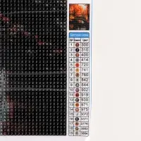 Алмазная вышивка полное заполнение "Осень в парке", 30*40 см, на холсте