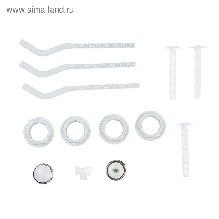 Комплект для подключения радиатора OTMO, 1 х 3/4", с тремя кронштейнами, в блистере
