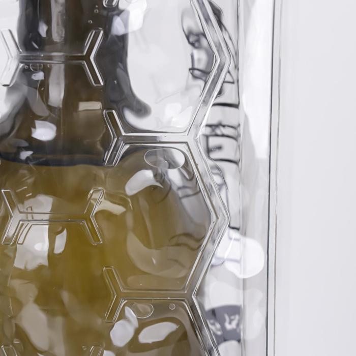 Пакет подарочный из пластика под бутылку, упаковка, &laquo;Cold heart&raquo;, 11 х 36 х 11 см