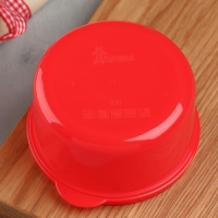 Ланч-бокс круглый FoodVibes &laquo;Обед окончен&raquo;, 300 мл