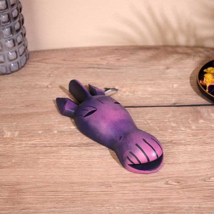 Маска Маска "Зебра" дерево 18 см