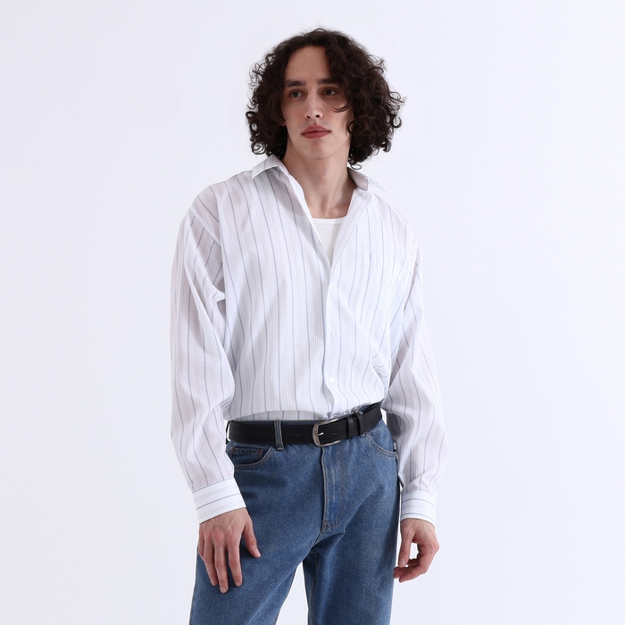 Ремень мужской &laquo;Великан&raquo;, ширина 4 см, винт, пряжка металл, цвет чёрный