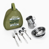 Набор посуды для пикника «Лучший из лучших», 8 предметов Набор посуды для пикника «Лучший из лучших», 8 предметов