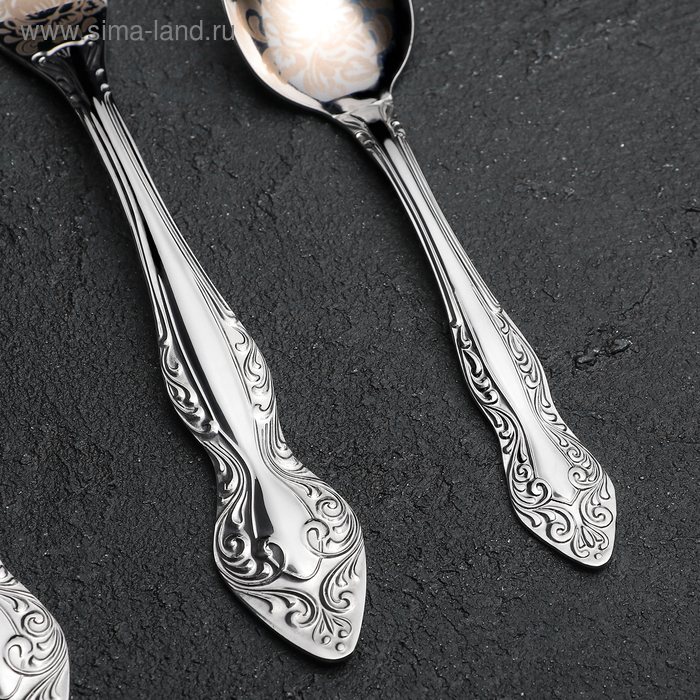 Набор столовых приборов &laquo;Славянка&raquo;, 36 предметов, декоративная коробка