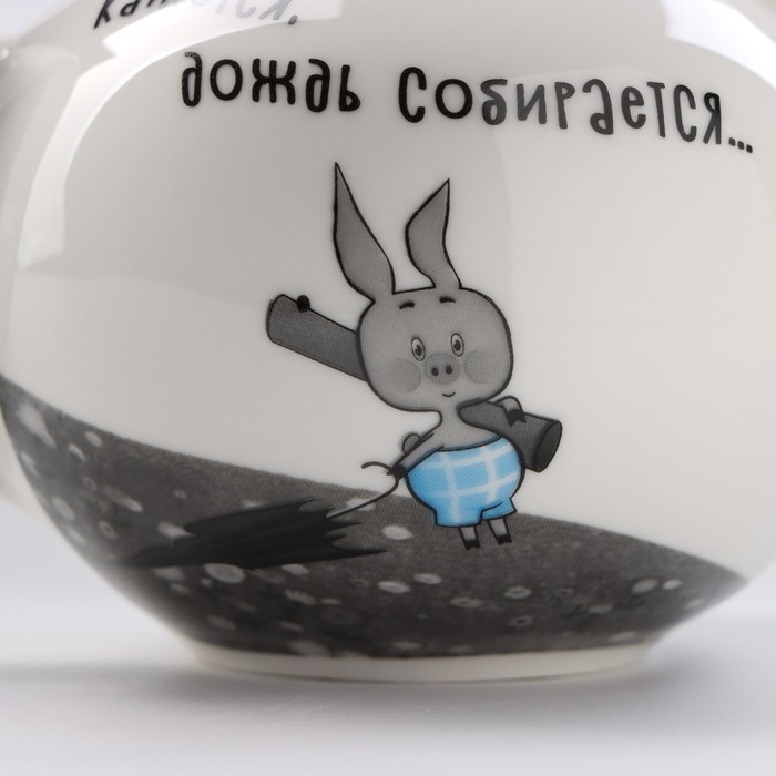 Сливочник фарфоровый «Винни Пух», 430 мл Сливочник фарфоровый «Винни Пух», 430 мл