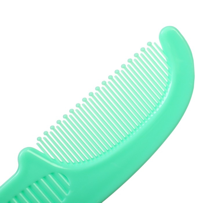 Расчёска детская, массажная щётка для волос Крошка Я, от 0 мес., зелёный, МИКС