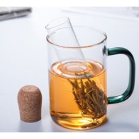 Стеклянный фильтр для заваривания чая, 15.5 х 3 см Стеклянный фильтр для заваривания чая, 15.5 х 3 см