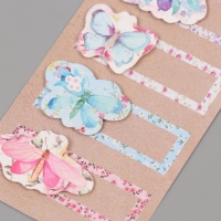 Наклейка с объёмным элементом "Бабочки" 7х15,2 см Наклейка с объёмным элементом "Бабочки" 7х15,2 см