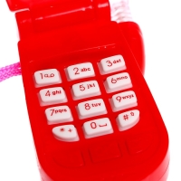 Музыкальный телефон &laquo;Панда&raquo;, звуковые эффекты, работает от батареек, МИКС