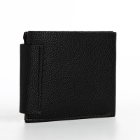 Портмоне мужское на магнитах, отдел для купюр, для карт, для монет, цвет чёрный Портмоне мужское на магнитах, отдел для купюр, для карт, для монет, цвет чёрный