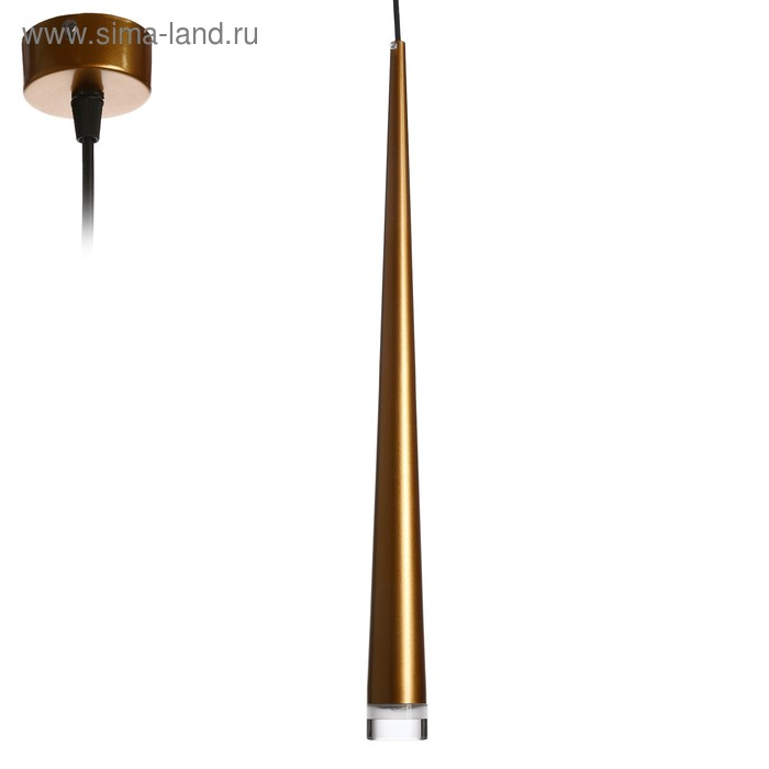 Светильник BayerLux Светильник BayerLux "Титан" 3Вт 4000К золотой 5х5х150 см.