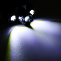 Фонарь налобный аккумуляторный "Мастер К", 3 режима, от USB, 5 х 8 см