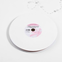 Лента бархатная, с золотым люрексом, 10 мм, 18 &plusmn; 1 м, цвет розовый №02