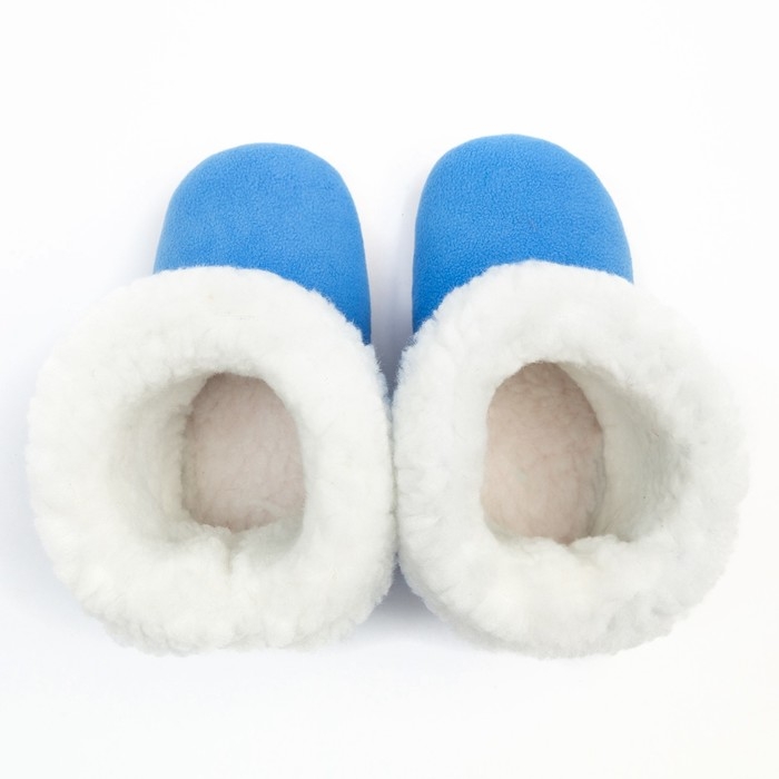 Тапочки детские, цвет голубой, размер 32
