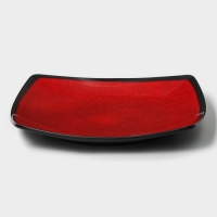 Блюдо сервировочное &laquo;Красный Восток&raquo;, 18,7&times;2,5 см, цвет чёрный