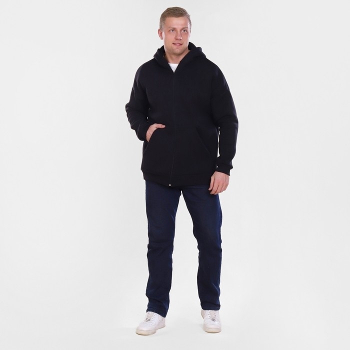 Толстовка мужская НАЧЁС, цвет чёрный, размер 50 Толстовка мужская НАЧЁС, цвет чёрный, размер 50