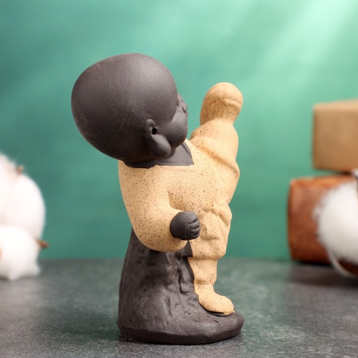 Фигурка Фигурка "Будда каратист", 7х9 см, МИКС