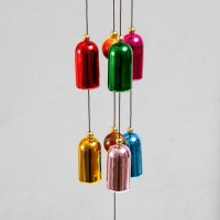 Музыка ветра металл "Бабочки и 6 цветных колокольчиков" 55х4,7х4,2 см Музыка ветра металл "Бабочки и 6 цветных колокольчиков" 55х4,7х4,2 см