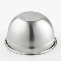 Миска из нержавеющей стали с мерной шкалой, 1,2 л, 20&times;10,2 см, толщина 0,6 мм