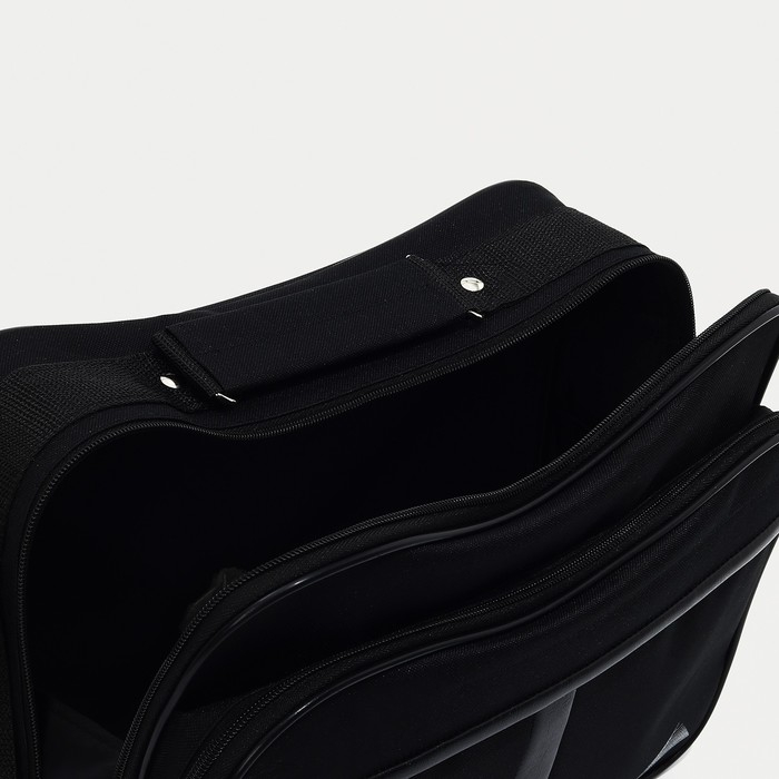 Сумка для ноутбука RISE, цвет чёрный