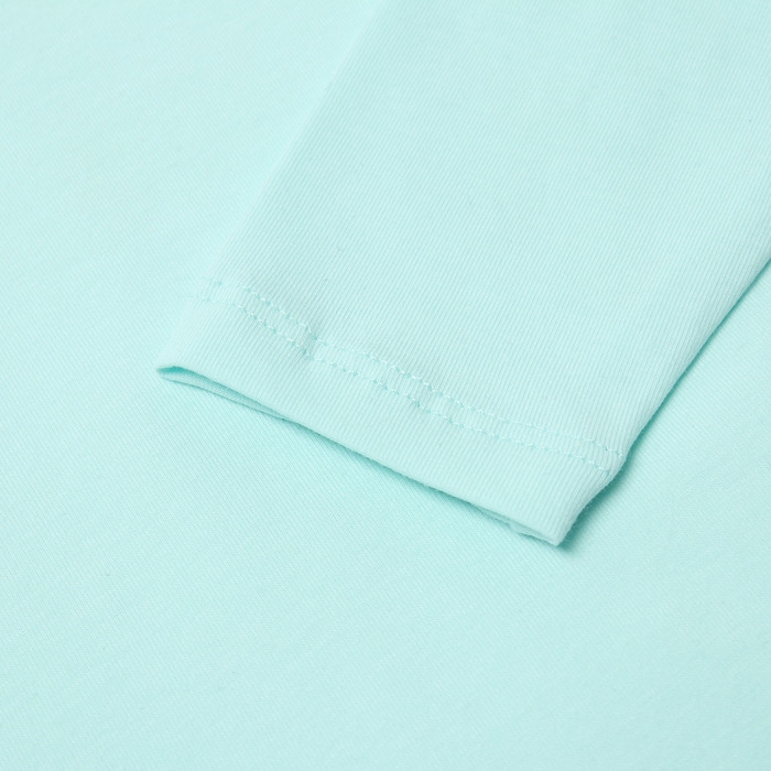 Лонгслив детский, цвет мята, рост 98 см