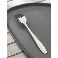 Набор вилок столовых Доляна &laquo;Соты&raquo;, h=20 см, 6 шт, цвет серебряный