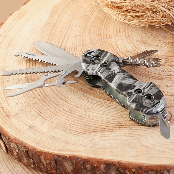 Нож швейцарский Нож швейцарский "Милитари" 12в1