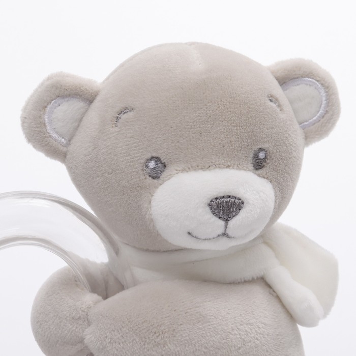 Погремушка мягкая &laquo;Серый мишка&raquo;, Крошка Я