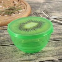 Контейнер пластиковый Доляна &laquo;Сочный фрукт&raquo;, 500 мл, цвет МИКС