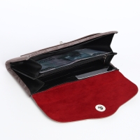 Кошелёк женский на магните, цвет серый Кошелёк женский на магните, цвет серый