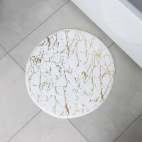 Коврик для дома Доляна &laquo;Золото&raquo;, 60&times;60 см, цвет бежевый