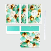 Складная коробка-книга &laquo;Воздушные шары&raquo;, 21 х 15 х 7 см