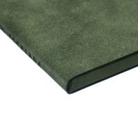 Еженедельник датированный 2025 года, 80х165 мм, 64 листа ESCALADA, мягкая обложка из искусственной кожи, блинтовое тиснение, блок 70 г/м&sup2;, зелёный