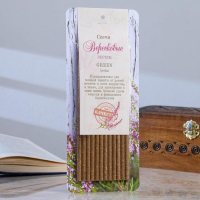 Свеча магическая медовая с вереском для привлечения удачи &laquo;Вересковые&raquo;, 12 штук