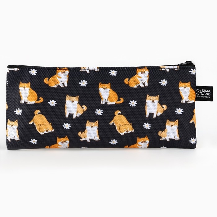 Пенал школьный текстильный «1 сентября: Сиба», 20 х 8 см Пенал школьный текстильный «1 сентября: Сиба», 20 х 8 см