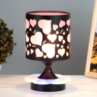 Аромалампа с подсветкой "Сердце" G9 40Вт +RGB черный 12х12х22,5 см RISALUX Аромалампа с подсветкой "Сердце" G9 40Вт +RGB черный 12х12х22,5 см RISALUX