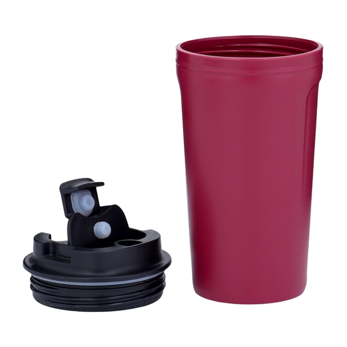 Термокружка, 420 мл, Casual сохраняет тепло 2 ч, красная