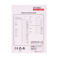 Калькулятор настольный 12-ти разрядный, двойной циферблат